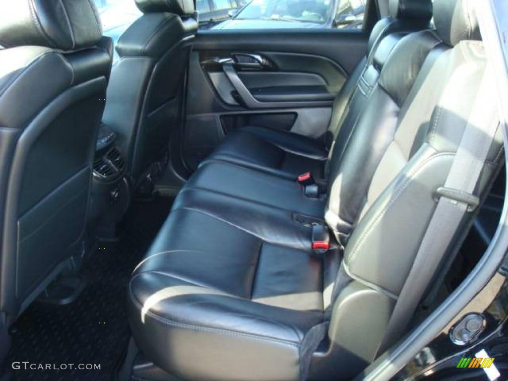 2007 MDX Technology - Formal Black Pearl / Ebony photo #12