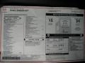 2010 Dodge Challenger R/T Classic Window Sticker