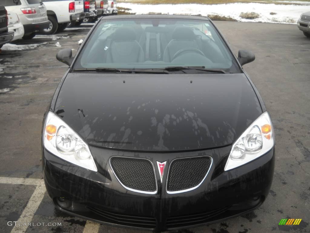 2007 G6 GT Convertible - Black / Ebony photo #13