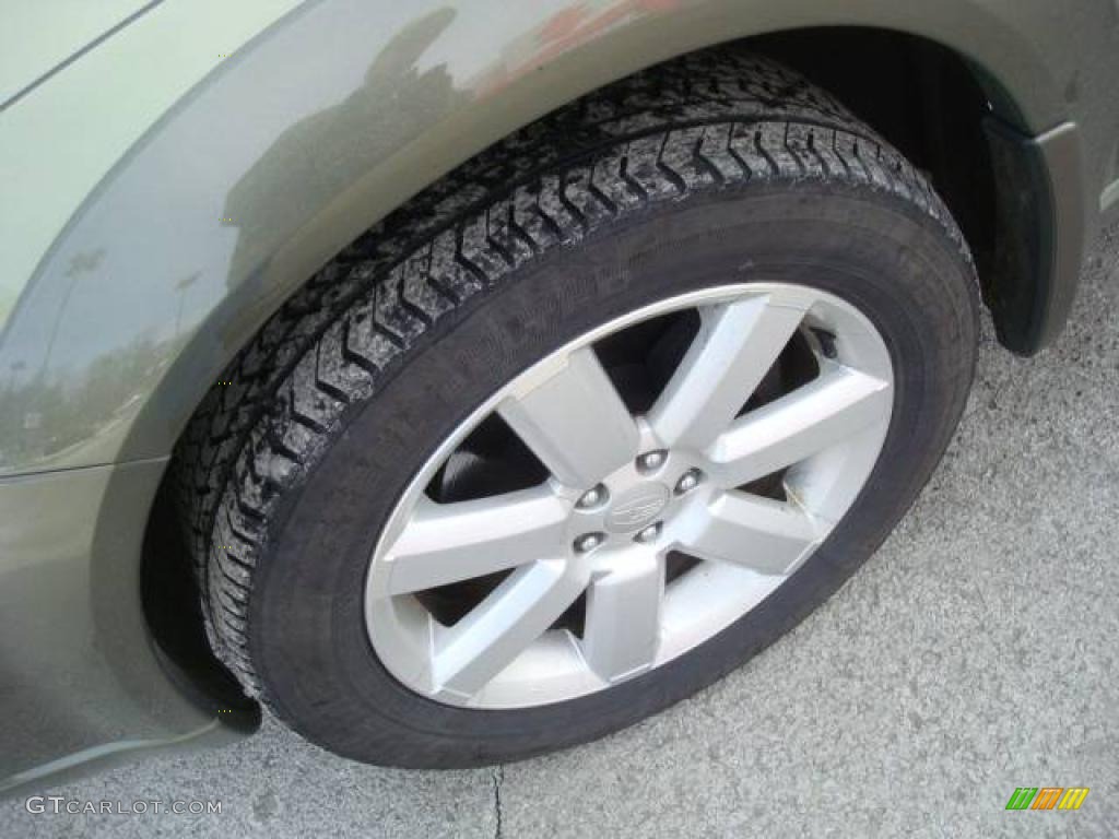 2006 Outback 2.5i Wagon - Willow Green Opalescent / Taupe photo #7
