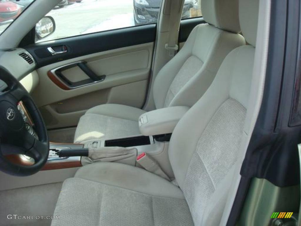 2006 Outback 2.5i Wagon - Willow Green Opalescent / Taupe photo #8