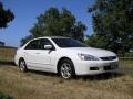 2007 Taffeta White Honda Accord EX Sedan  photo #3