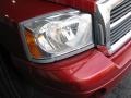 2007 Inferno Red Crystal Pearl Dodge Dakota SLT Quad Cab  photo #4