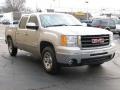 2008 Silver Birch Metallic GMC Sierra 1500 SLE Crew Cab  photo #4