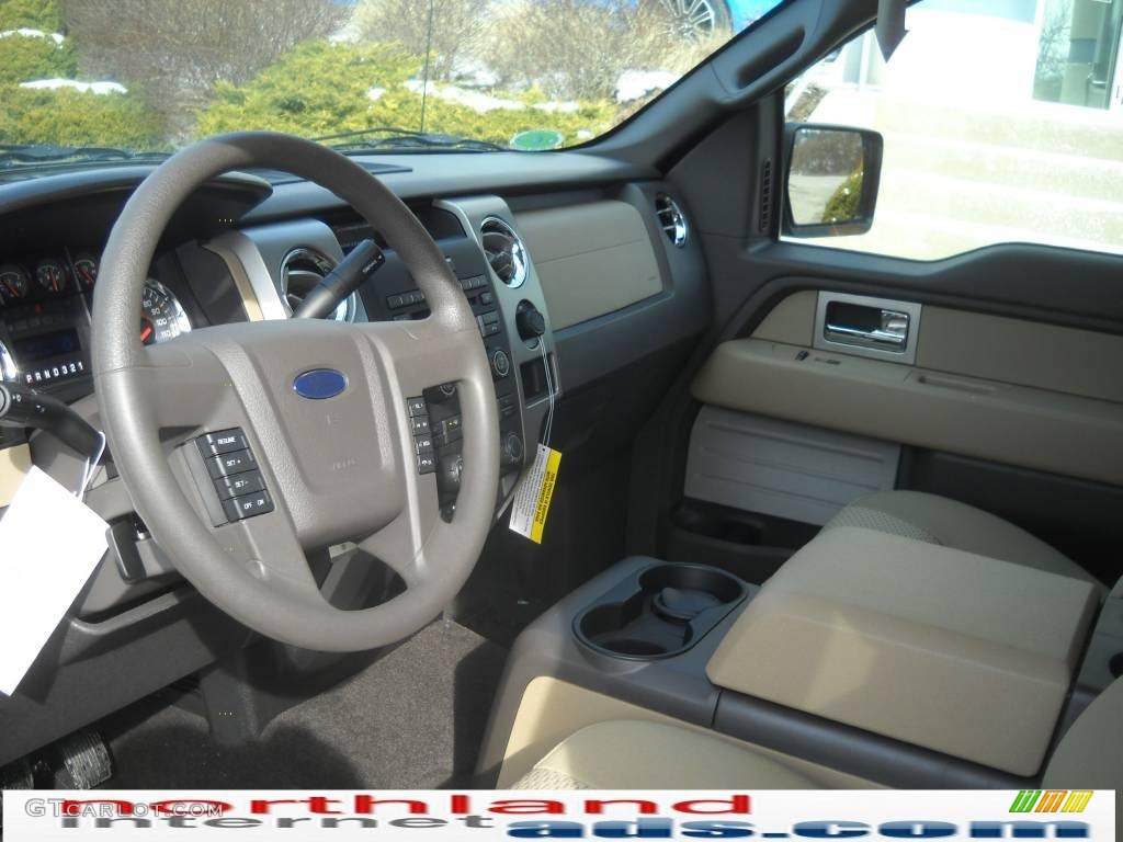 2010 F150 XLT SuperCrew 4x4 - Tuxedo Black / Tan photo #10