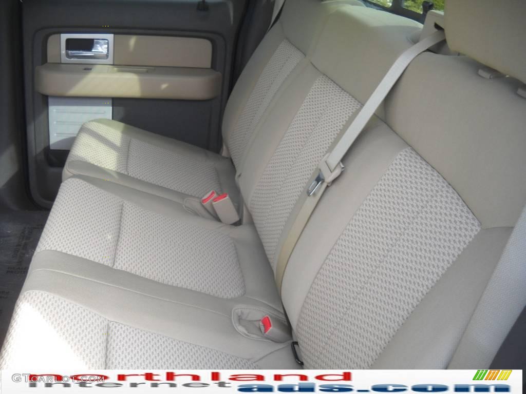 2010 F150 XLT SuperCrew 4x4 - Tuxedo Black / Tan photo #15