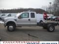 2010 Ingot Silver Metallic Ford F350 Super Duty XLT SuperCab 4x4 Chassis  photo #1