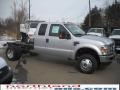 2010 Ingot Silver Metallic Ford F350 Super Duty XLT SuperCab 4x4 Chassis  photo #5