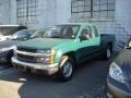2007 Woodland Green Chevrolet Colorado Work Truck Extended Cab  photo #1