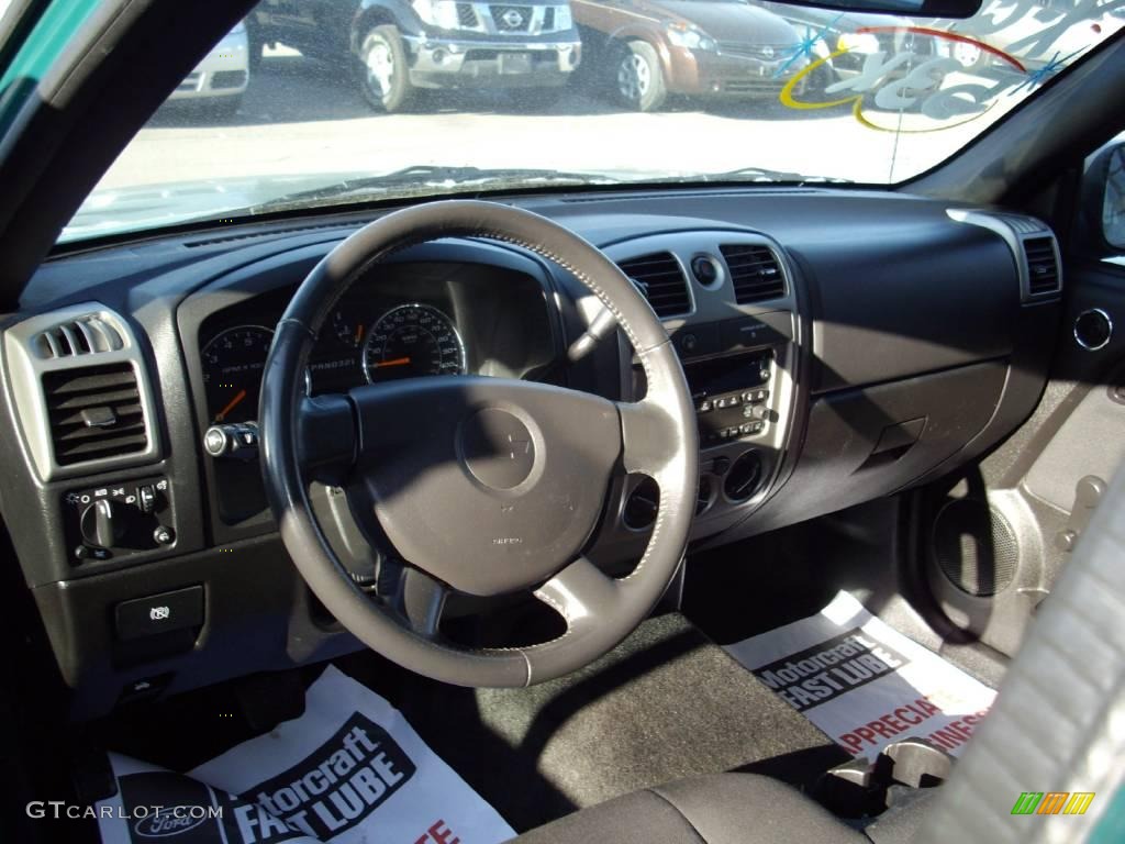2007 Colorado Work Truck Extended Cab - Woodland Green / Medium Pewter photo #10