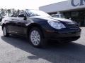 2010 Brilliant Black Crystal Pearl Chrysler Sebring LX Convertible  photo #2