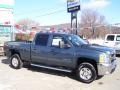 2010 Blue Granite Metallic Chevrolet Silverado 2500HD LTZ Crew Cab 4x4  photo #1