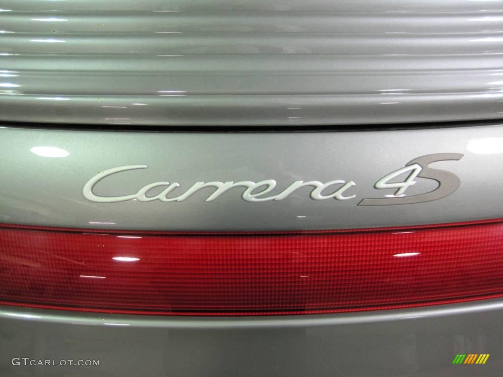 2004 911 Carrera 4S Cabriolet - Seal Grey Metallic / Graphite Grey photo #7