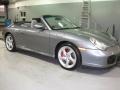 2004 Seal Grey Metallic Porsche 911 Carrera 4S Cabriolet  photo #19