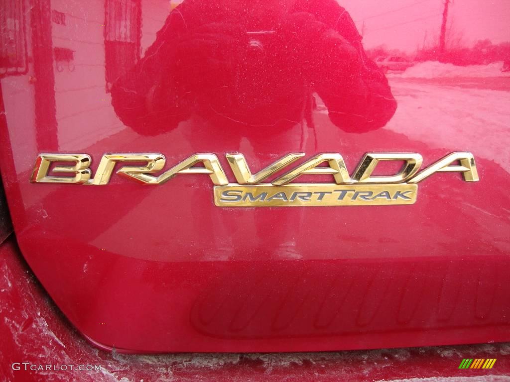 2003 Bravada AWD - Jewelcoat Red / Camel photo #80