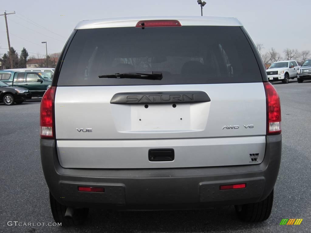 2002 VUE V6 AWD - Silver / Gray photo #8