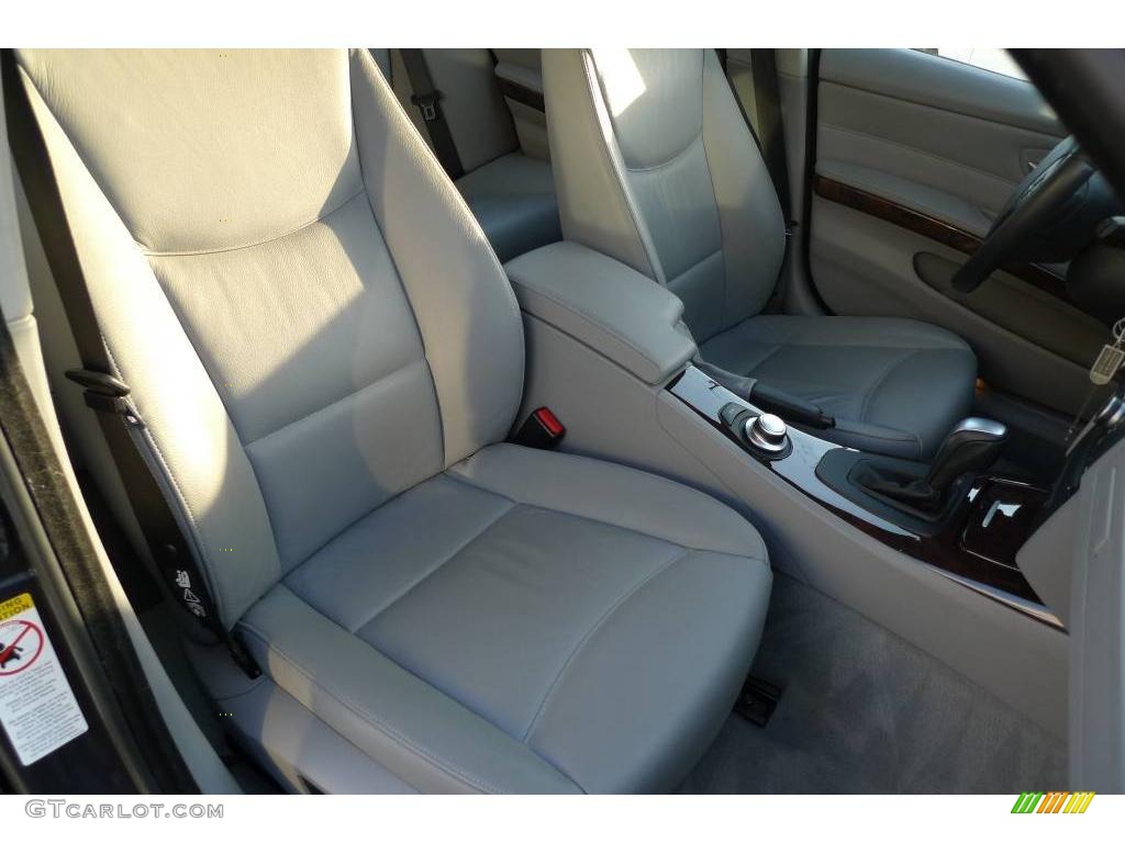 2008 3 Series 328xi Sedan - Sparkling Graphite Metallic / Gray photo #18