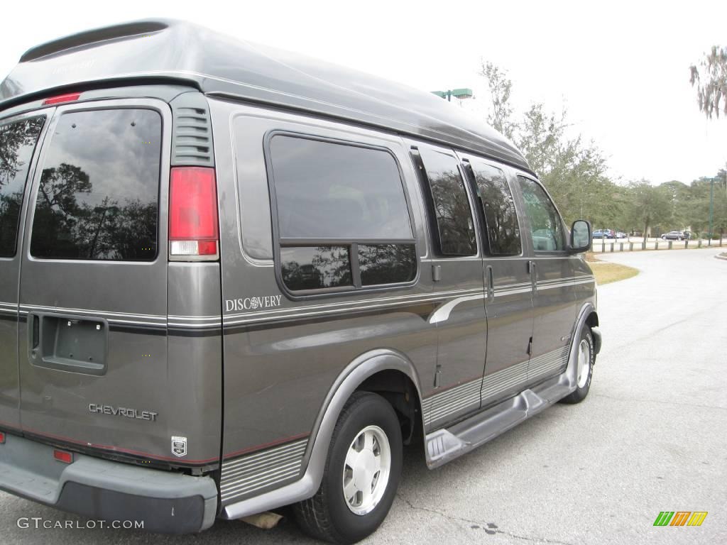 1998 Chevy Van G10 Passenger Conversion - Medium Storm Grey Metallic / Medium Gray photo #10