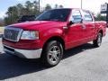 2007 Bright Red Ford F150 XLT SuperCrew  photo #4