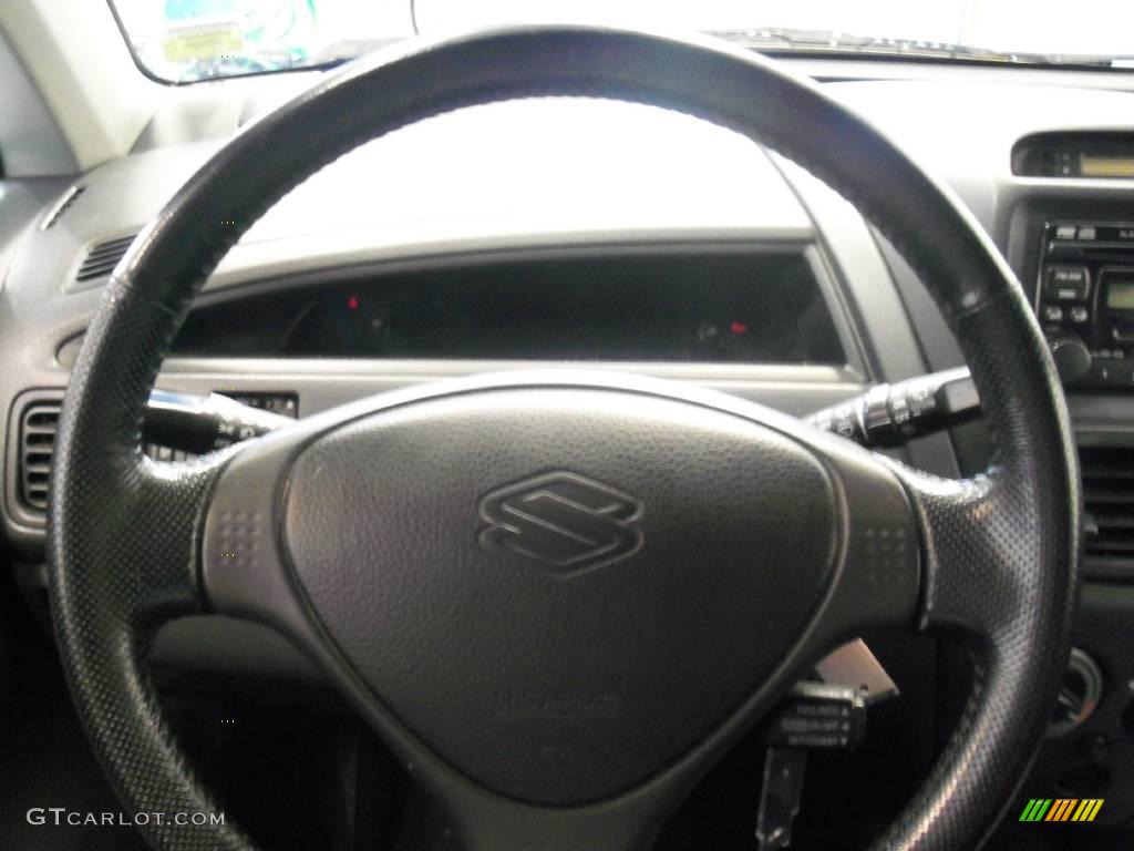 2004 Aerio SX AWD Sport Wagon - Cosmic Blue Metallic / Black photo #5