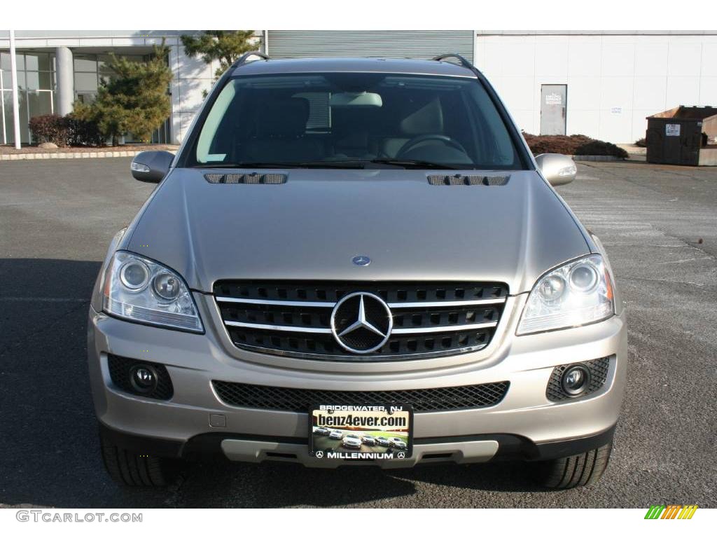 2007 ML 350 4Matic - Pewter Metallic / Black photo #2