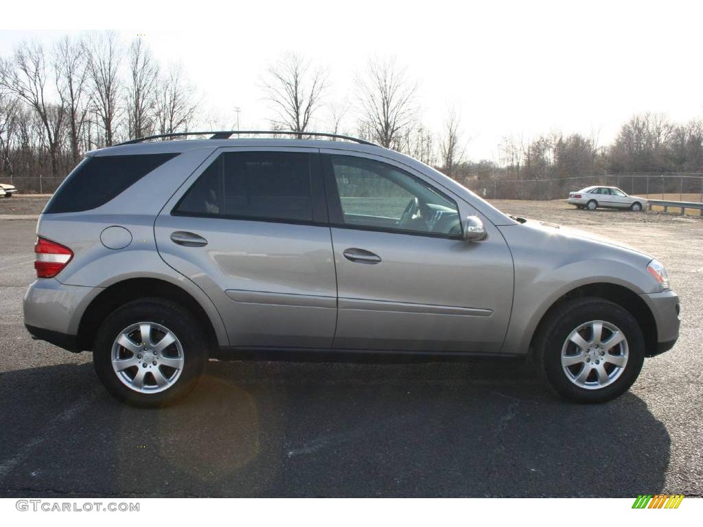 2007 ML 350 4Matic - Pewter Metallic / Black photo #4