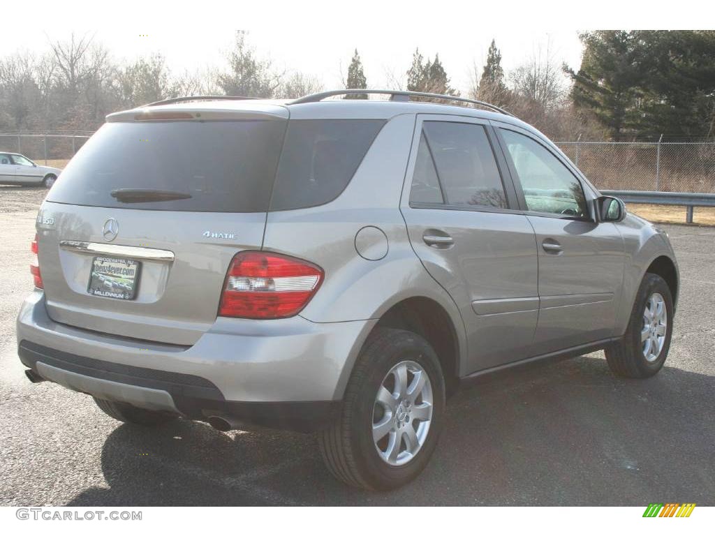 2007 ML 350 4Matic - Pewter Metallic / Black photo #5