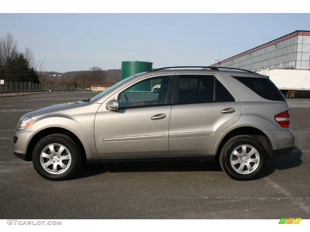 2007 ML 350 4Matic - Pewter Metallic / Black photo #8
