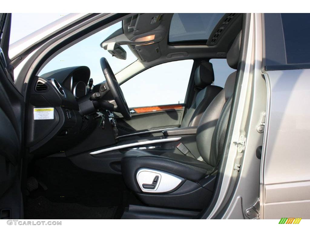2007 ML 350 4Matic - Pewter Metallic / Black photo #11