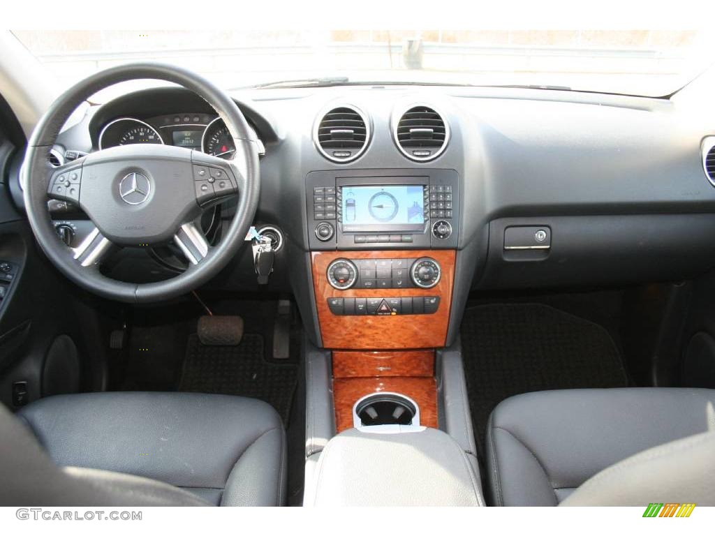 2007 ML 350 4Matic - Pewter Metallic / Black photo #13
