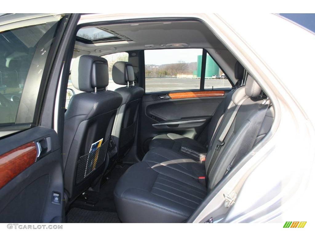 2007 ML 350 4Matic - Pewter Metallic / Black photo #19