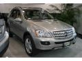 2008 Pewter Metallic Mercedes-Benz ML 350 4Matic  photo #3