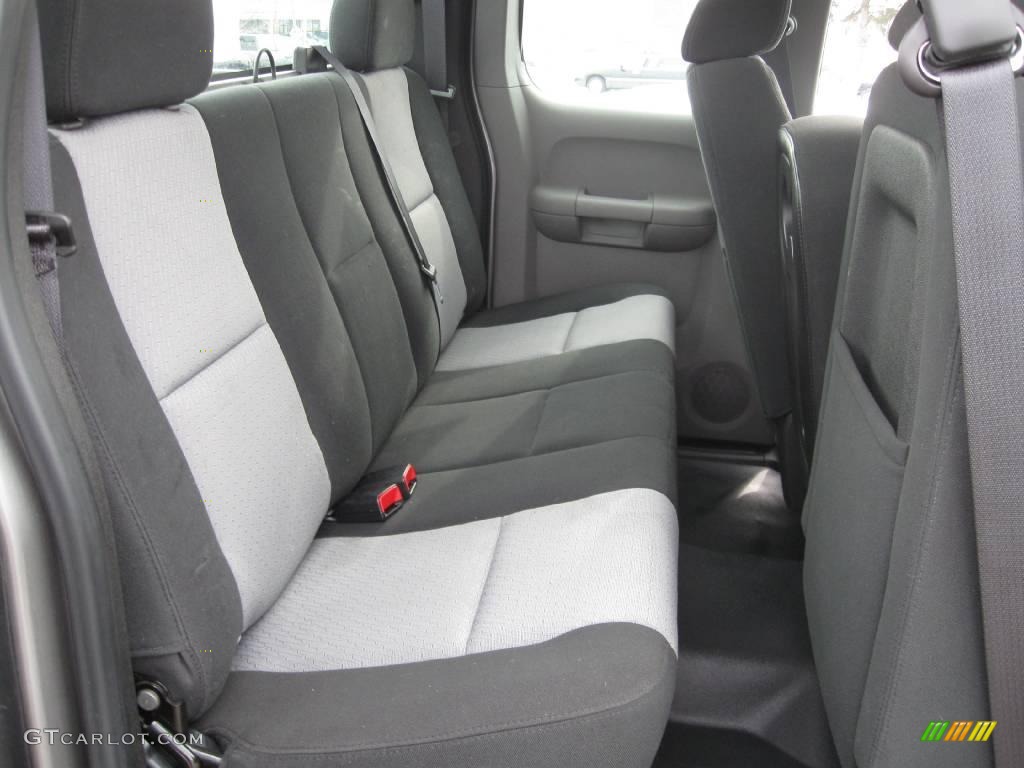 2009 Silverado 1500 LT Extended Cab 4x4 - Blue Granite Metallic / Ebony photo #13