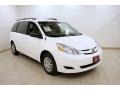 2009 Super White Toyota Sienna LE  photo #1