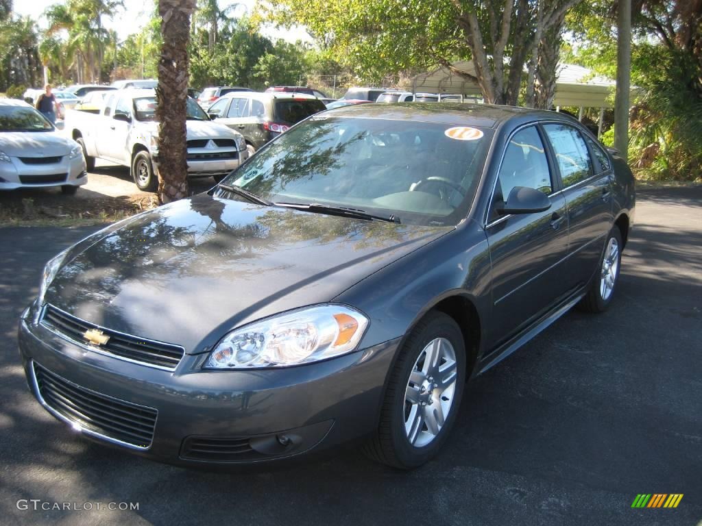 Cyber Gray Metallic Chevrolet Impala