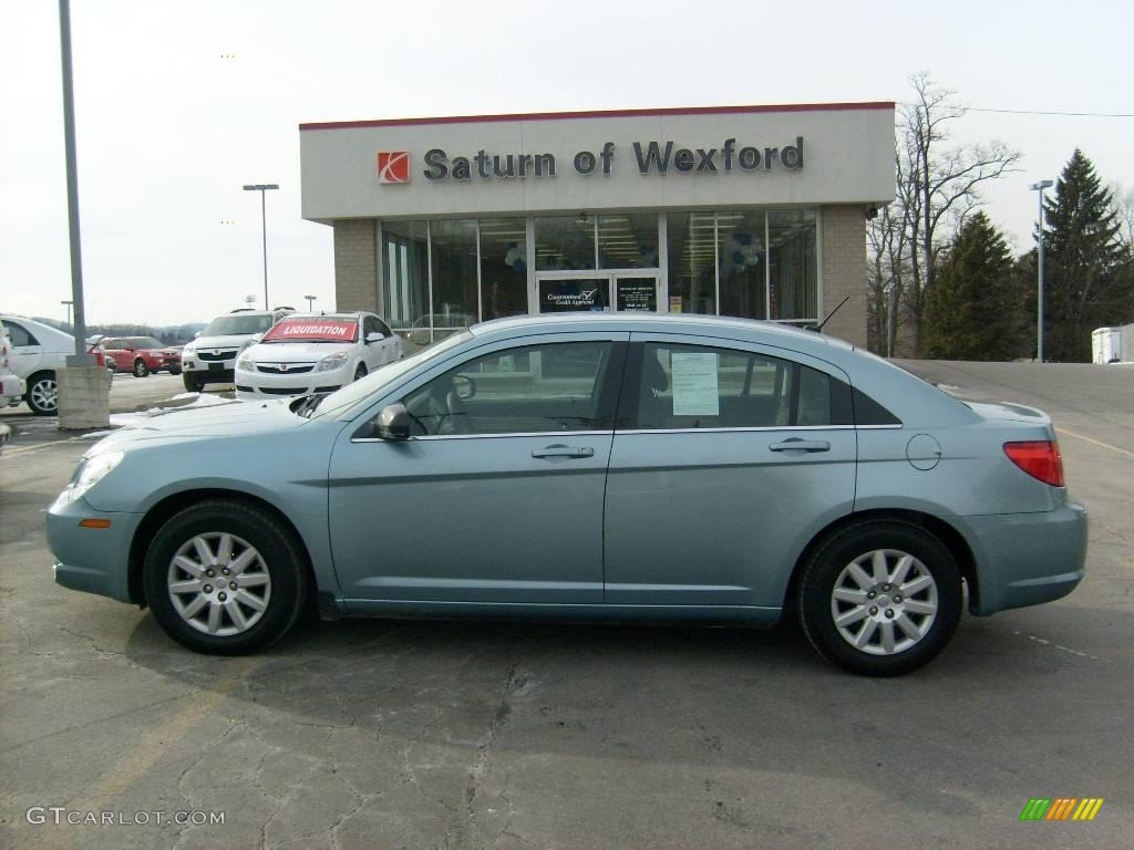 2009 Sebring LX Sedan - Clearwater Blue Pearl / Dark Slate Gray photo #1