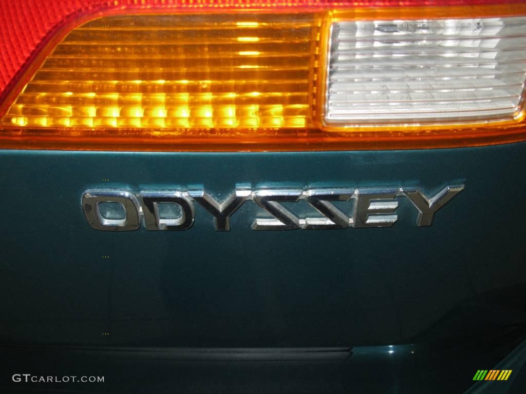 2002 Odyssey EX-L - Evergreen Pearl / Ivory photo #10