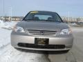 2001 Titanium Metallic Honda Civic EX Sedan  photo #7