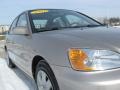 2001 Titanium Metallic Honda Civic EX Sedan  photo #10