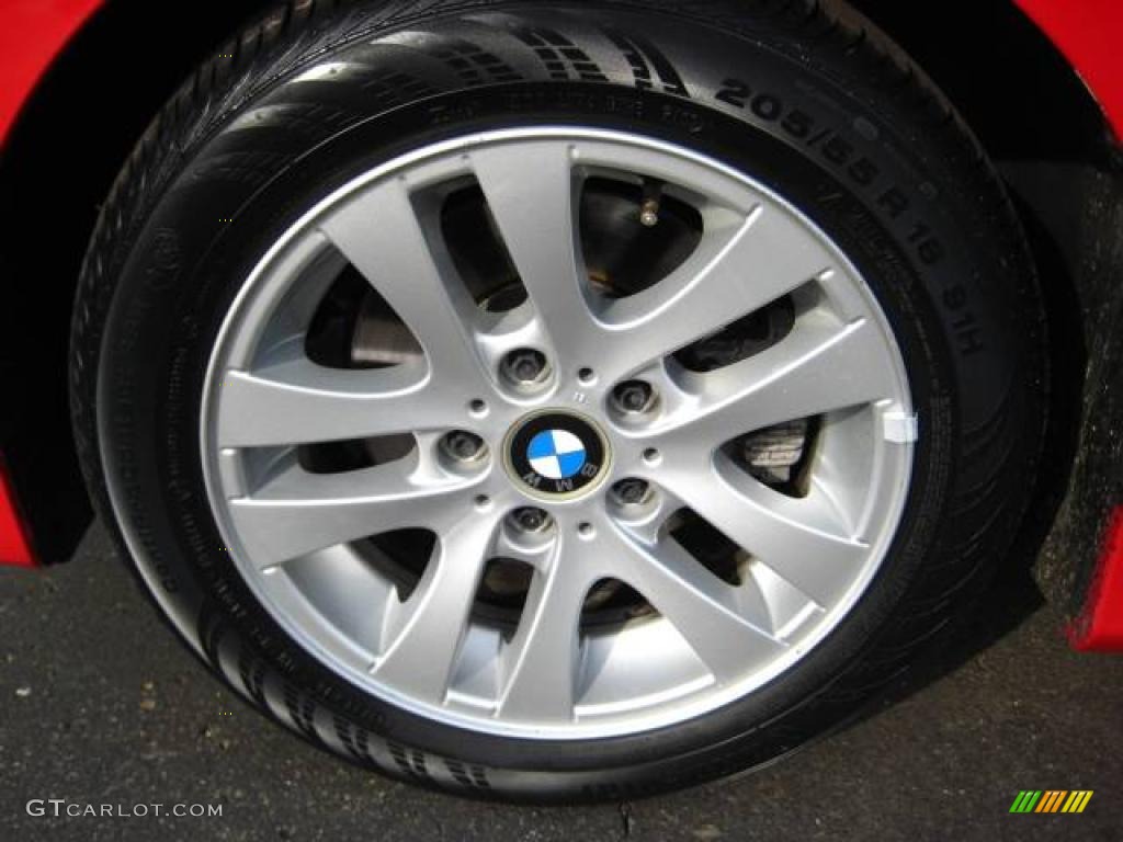 2007 3 Series 328i Sedan - Crimson Red / Black photo #10