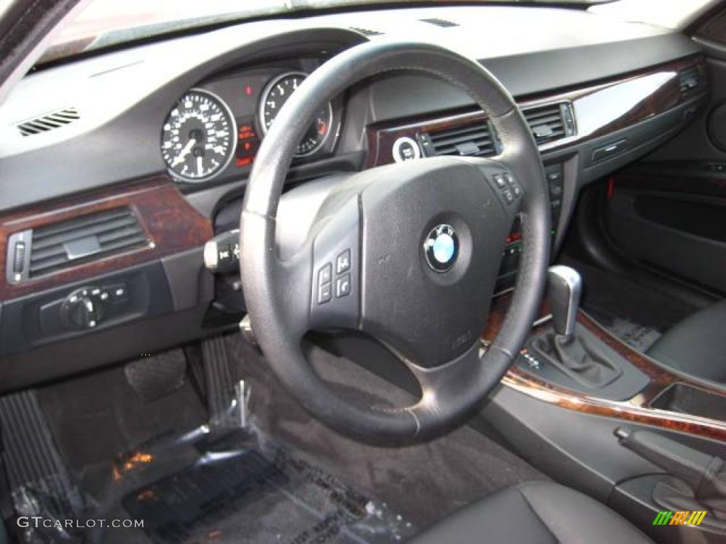 2007 3 Series 328i Sedan - Crimson Red / Black photo #12