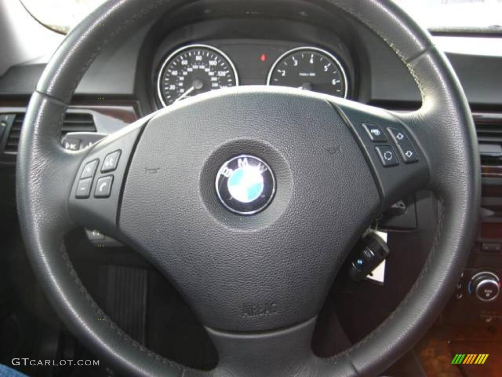 2007 3 Series 328i Sedan - Crimson Red / Black photo #19