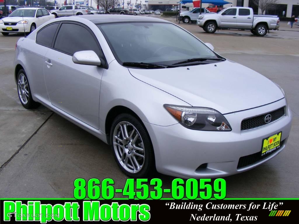 Classic Silver Metallic Scion tC