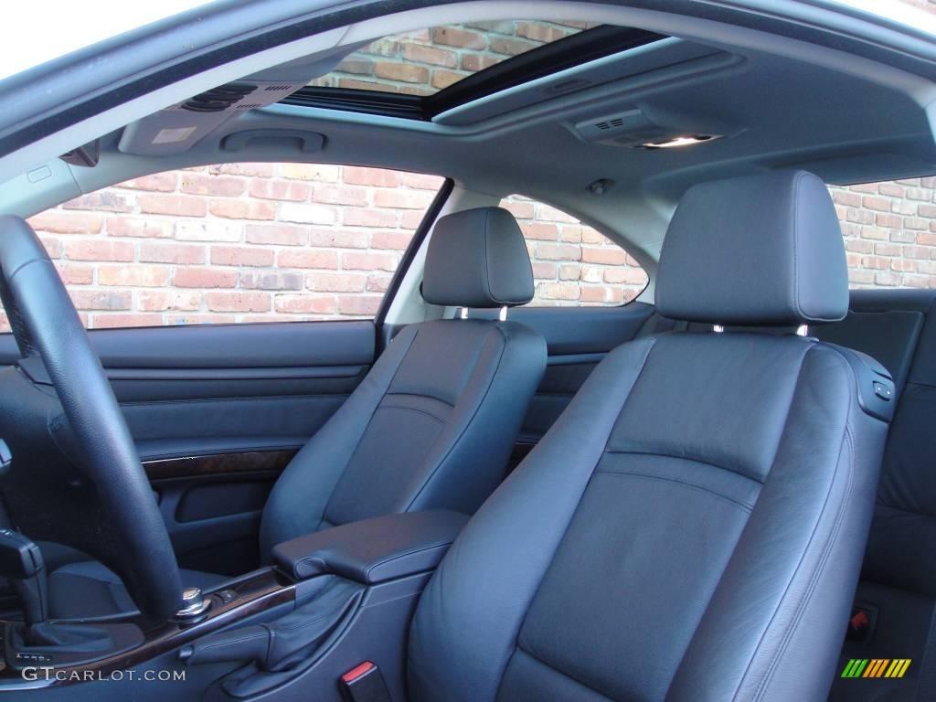 2007 3 Series 328xi Coupe - Titanium Silver Metallic / Black photo #9