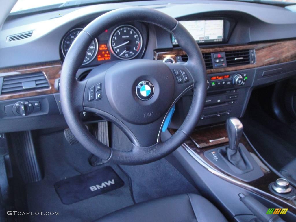 2007 3 Series 328xi Coupe - Titanium Silver Metallic / Black photo #11