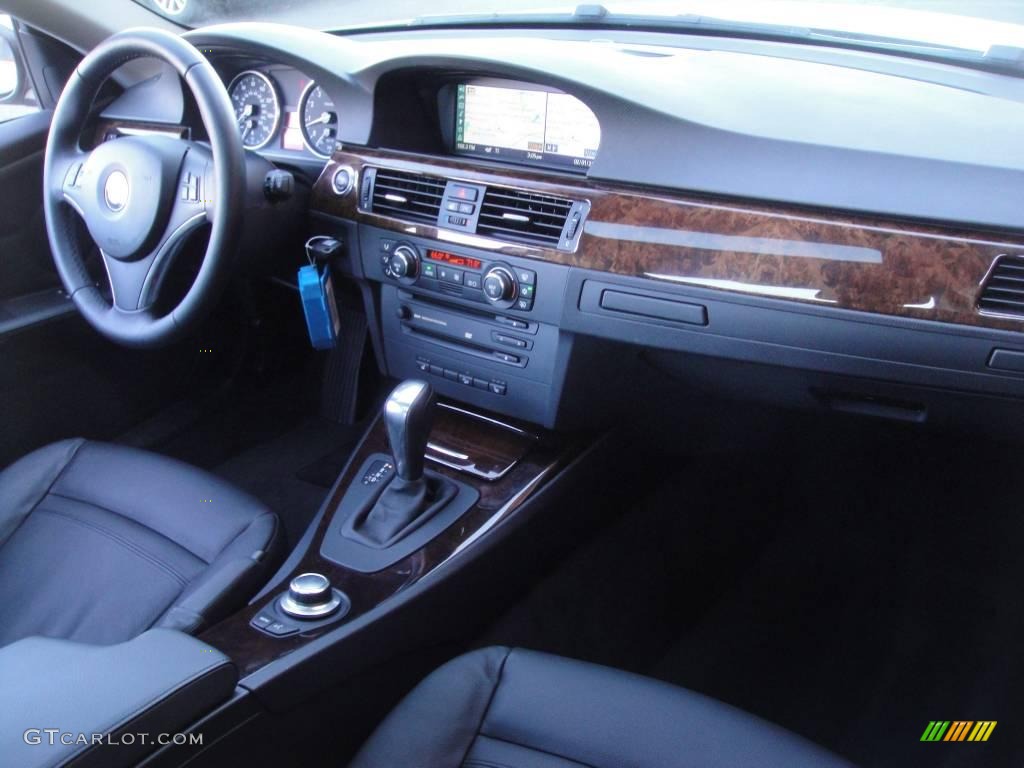 2007 3 Series 328xi Coupe - Titanium Silver Metallic / Black photo #12