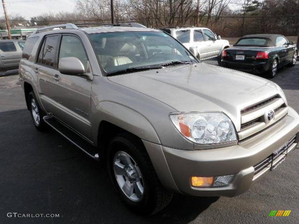 2004 4Runner Limited 4x4 - Dorado Gold Pearl / Taupe photo #6