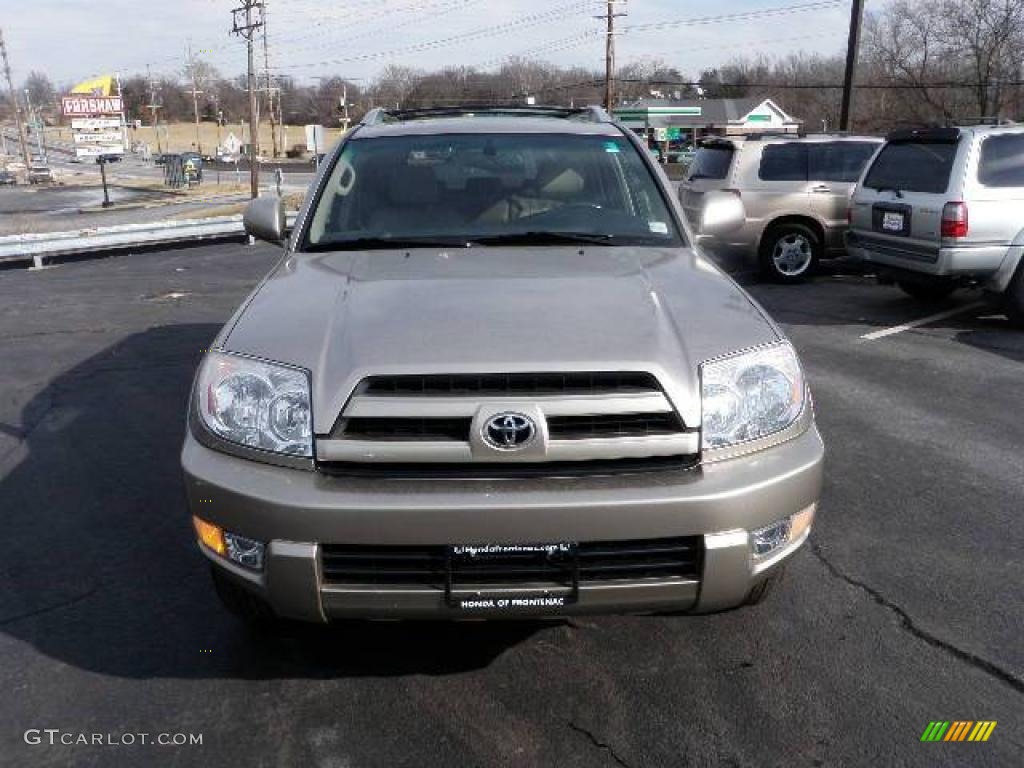 2004 4Runner Limited 4x4 - Dorado Gold Pearl / Taupe photo #7