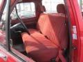 1993 Red Ford F150 XL Regular Cab  photo #8