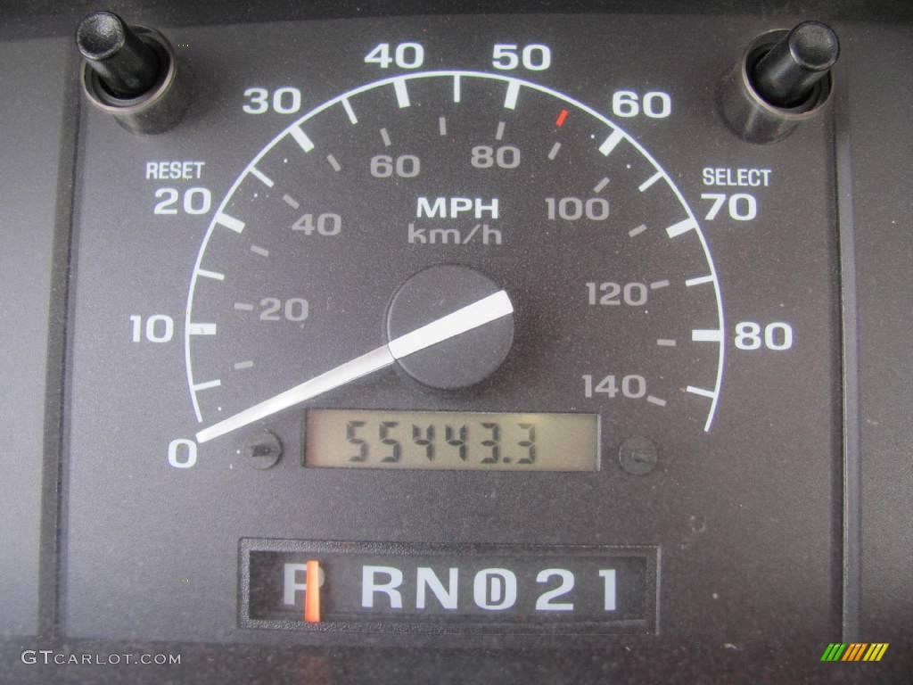 1993 F150 XL Regular Cab - Red / Red photo #9